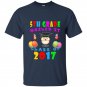 5th grade nailed it class of 2017 t-shirt