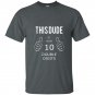 10 year old boy gifts officially double digits t-shirt