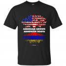 American grown with armenian armenia roots t-shirt