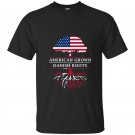 American grown with denmark danish roots t-shirt