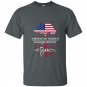 American grown with denmark danish roots t-shirt