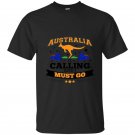 Australia is calling and i must go tee mountain t-shirt