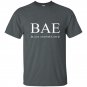 Bae black and educated powerful statement t-shirts