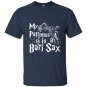 Bari sax t-shirt my patronus is a bari sax tee