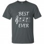 Best dad ever music t-shirt gift for fathers day