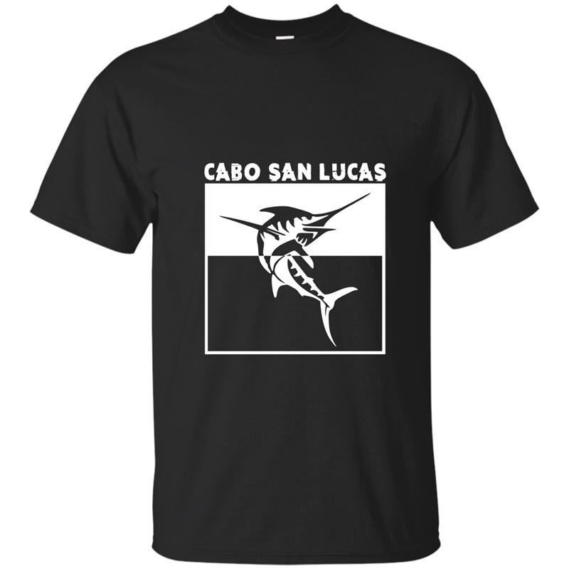Cabo san lucas swordfish fishing tee t-shirt