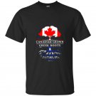 Canadian grown with greek roots t-shirt greece