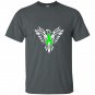 Cerebral palsy awareness t-shirt green ribbon phoenix