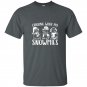 Chilling with my snowmies premium novelty tshirt