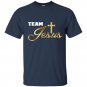Christian t-shirt team jesus tee