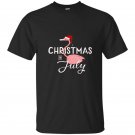 Christmas flamingo in july t-shirt