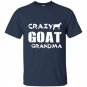 Crazy goat lady t-shirt crazy goat grandma