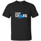 Daddy shark t-shirt for dads fathers or grandfathers