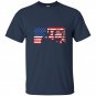 Donald trump flag t-shirt 4th of july