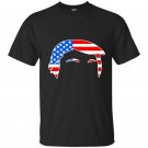 Donald trump hair flag t-shirt