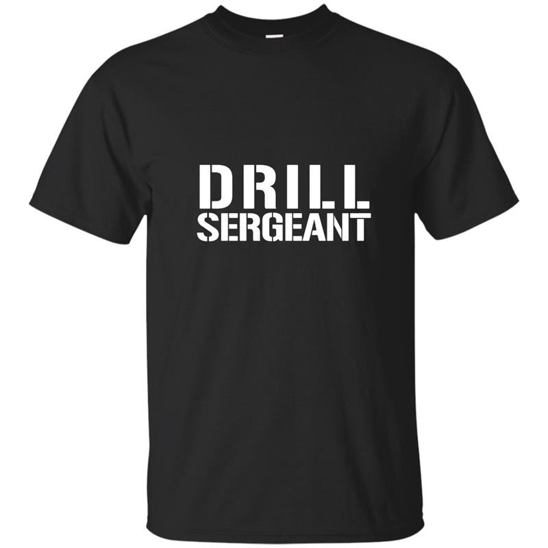 Drill sergeant t-shirt army boot