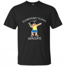 Elementary school graduate dabbing boy gift t-shirt for kids