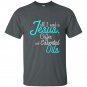 Essential oil t-shirt jesus coffee and essential oils tee