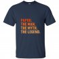 Fathers day gift papou the legend for your greek grandpa t-shirt