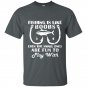Fishing is like boobs cute fishing t-shirts with funny quote