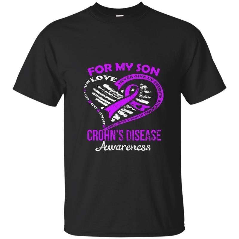 For my son crohns disease awareness t-shirt
