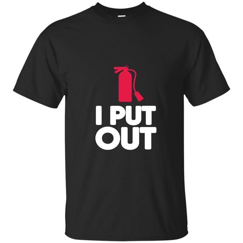 Funny firefighter t-shirt firemen asphalt