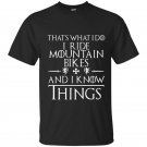 Funny mountain biking t-shirts gifts love to mountain bike