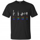 Funny rainbow flag lgbt liberty guns bacon trump t-shirt