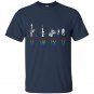 Funny rainbow flag lgbt liberty guns bacon trump t-shirt