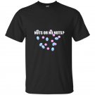 Gender reveal nuts or no nuts funny t-shirt baby shower gift