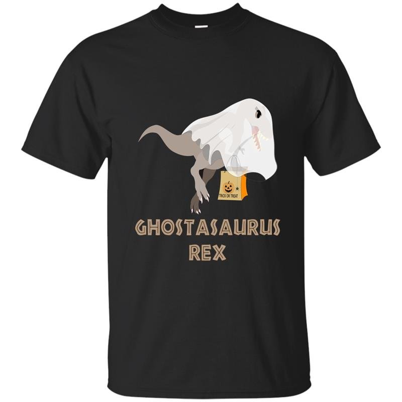 Ghostasaurus rex t rex dinosaur ghost halloween t-shirt