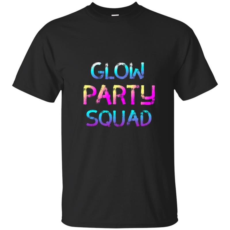 Glow party squad tee t-shirt
