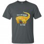 Gold t-rex the struggle is real donut t-shirt funny dinosaur