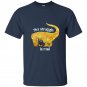 Gold t-rex the struggle is real donut t-shirt funny dinosaur