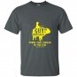 Guy on a buffalo t-shirt punch that cougar in the face