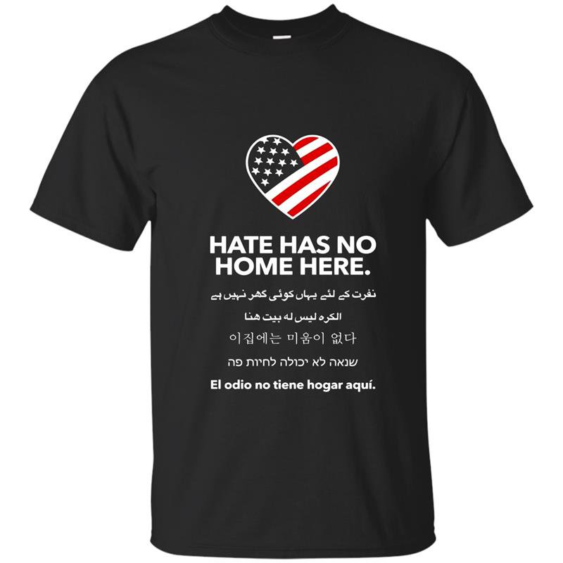 Hate has no home here t-shirt