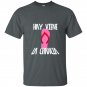 Hay viene la chancla funny t-shirt hispanic humor pink