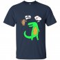 Hey buddy dinosaur lunch t-shirt