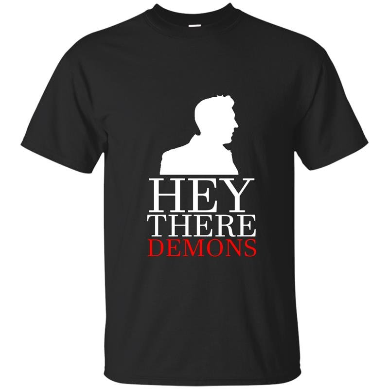 Hey there demons t-shirt heather