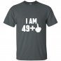 I am 49 middle finger funny 50th birthday t-shirt