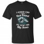 I asked god for a best friend he sent me my son dad t-shirts