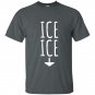 Ice twice pregnancy announcement funny t-shirt