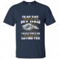 If i had a different dad i would punch him in the face t-shirt