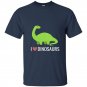 I love dinosaurs t-shirt cute diplodocus long neck cartoon