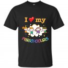 I love my preschoolers funny t-shirt for preschool teacher