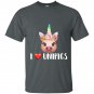 I love unipigs funny unicorn pig lover t-shirt