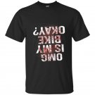 Is my bike okay t-shirt funny bmx cycling blood sarcastic