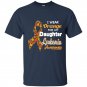 I wear orange for my daughter leukemia awareness t-shirt