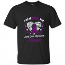 I wear purple for arnold chiari malformation awareness t-shirt
