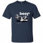 Jeep beer 4x4 wrecked funny t-shirt